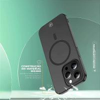 Capa case capinha para iPhone 17 Pro - Crystal Slim Magsafe - NÃO AMARELA - Titanium - Gshield - 7