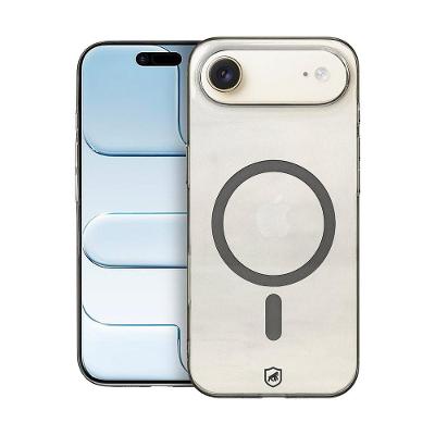 Capa case capinha para iPhone Air - Crystal Slim Magsafe - NÃO AMARELA - Titanium - Gshield