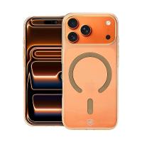 Capa case capinha para iPhone 17 Pro Max - Crystal Slim Magsafe - NÃO AMARELA - Desert - Gshield - 1