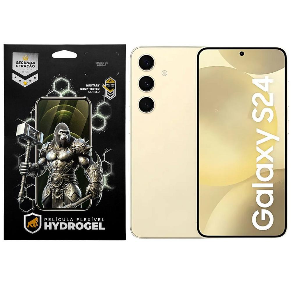 Kit Película Frontal + Traseira para Samsung Galaxy S24 - Proteção Completa - Gshield - 1