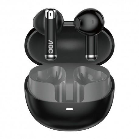 Fone de ouvido Earbuds V5.4 - Preto - AOC - 1