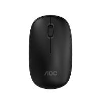 Mouse Óptico Sem Fio Wireless 2.4 Ghz 1600 DPI - Preto - AOC - 2