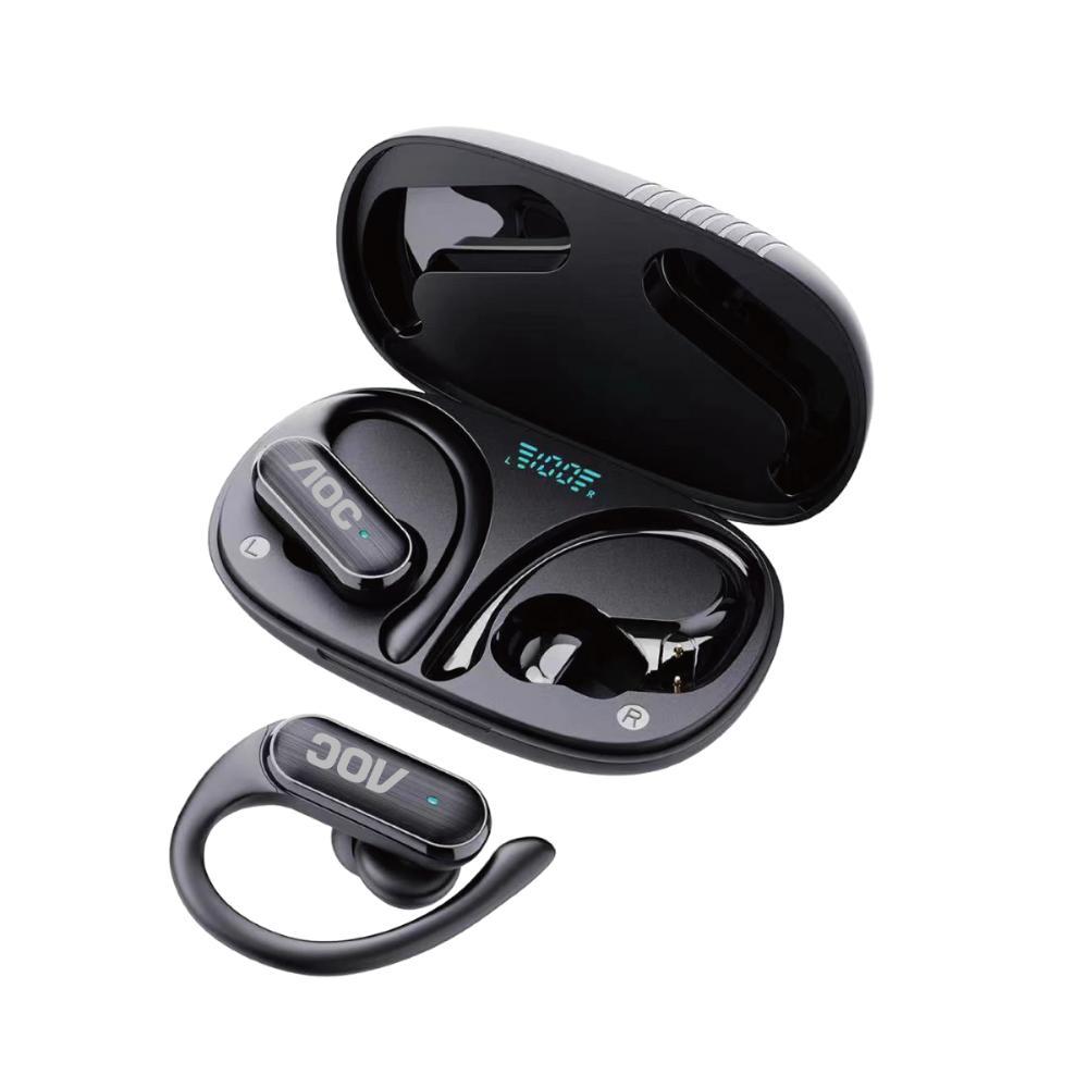 Fone de ouvido Earbuds Clip V5.4 - Preto - AOC - 4