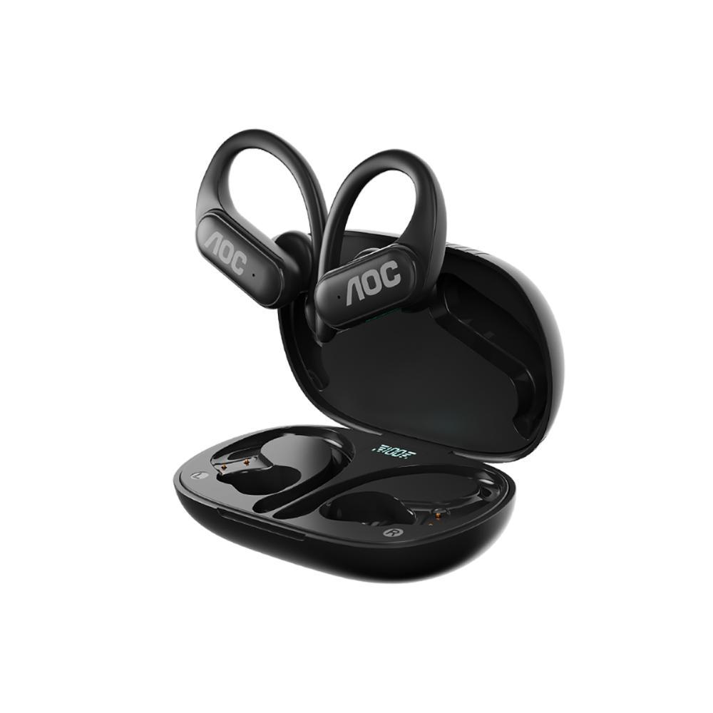 Fone de ouvido Earbuds Clip V5.4 - Preto - AOC - 6