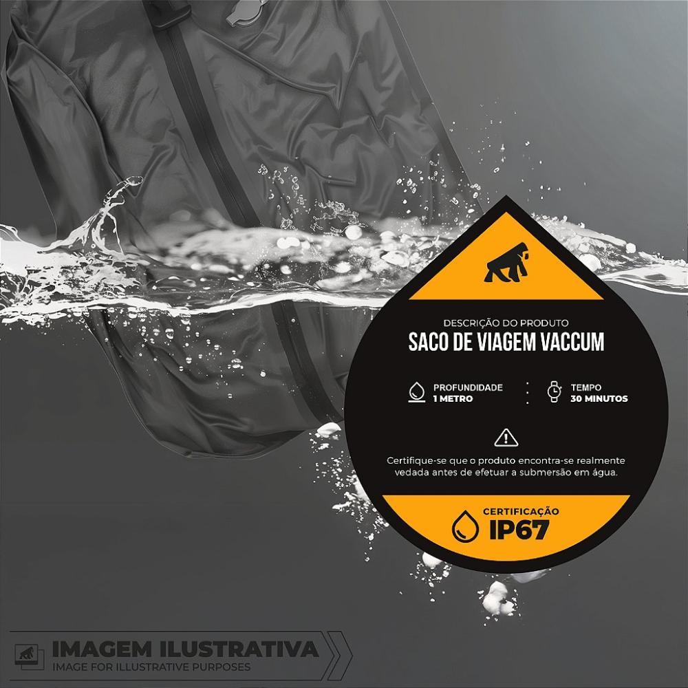 Saco à Vácuo para Viagem à Prova d’Água com Vedação Hermética - Safe Bag - Gshield - 4