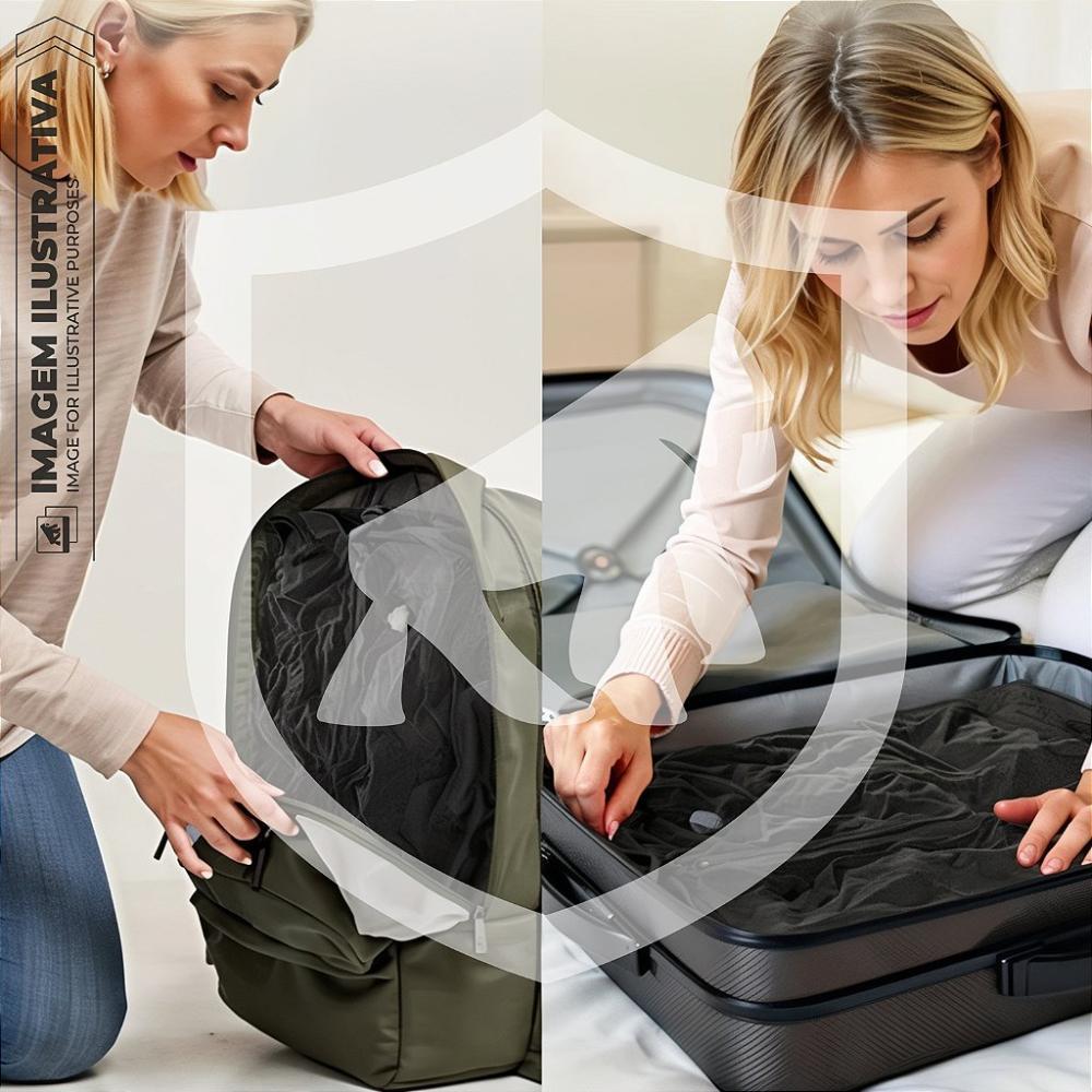 Saco à Vácuo para Viagem à Prova d’Água com Vedação Hermética - Safe Bag - Gshield - 6