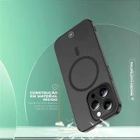 Capa case capinha para iPhone 17 - Crystal Slim Magsafe - NÃO AMARELA - Titanium - Gshield - 7