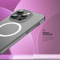 Capa case capinha para iPhone 17 - Crystal Slim Magsafe - NÃO AMARELA - Transparente - Gshield - 6