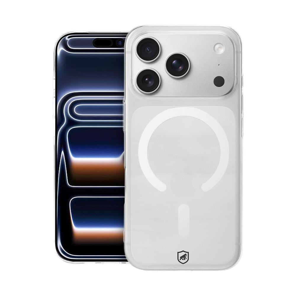 Capa case capinha para iPhone 17 Pro - Crystal Slim Magsafe - NÃO AMARELA - Transparente - Gshield - 1