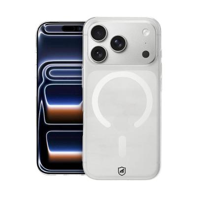 Capa case capinha para iPhone 17 Pro - Crystal Slim Magsafe - NÃO AMARELA - Transparente - Gshield