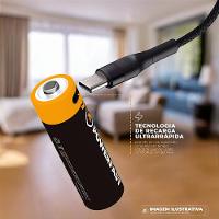 Pilha Recarregável Turbo Powerfast AA - Tipo C - Gshield