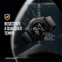 Relógio Analógico e Digital à Prova d’Água com Alarme, Cronômetro e Pulseira de Silicone - Survivor - Gshield - 3