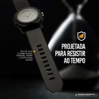 Relógio Analógico e Digital à Prova d’Água com Alarme, Cronômetro e Pulseira de Silicone - Survivor - Gshield
