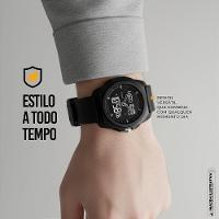 Relógio Analógico e Digital à Prova d’Água com Alarme, Cronômetro e Pulseira de Silicone - Survivor - Gshield - 6