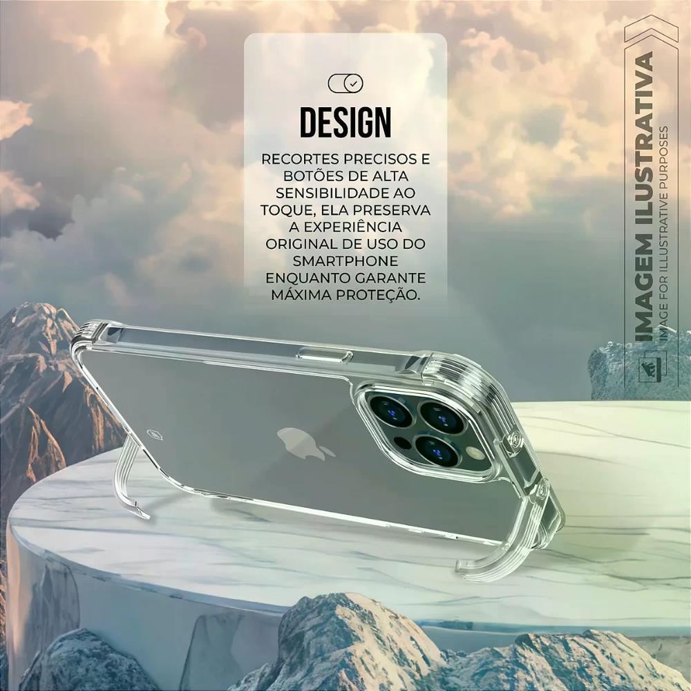 Capa case capinha para iPhone 17 - Lybrid - Preta - Gshield - 3