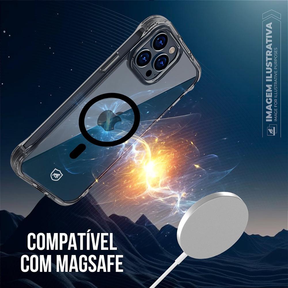 Capa case capinha para iPhone 17 - Lybrid Magsafe - Preta - Gshield - 5