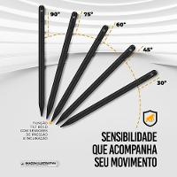 Caneta Touch Capacitiva Pro com Palm Rejection e Traço Adaptável - Preta - Gshield - 6