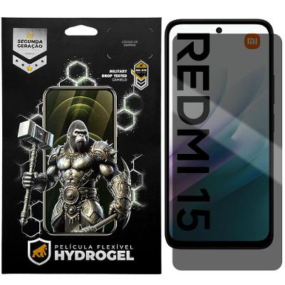 Película para Xiaomi Redmi 15 - Privacidade Hydrogel - Gshield