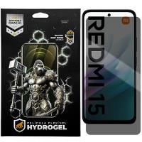 Película para Xiaomi Redmi 15 - Privacidade Hydrogel - Gshield - 1