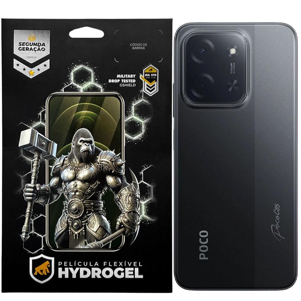 Película para Xiaomi Poco C85 - Traseira Hydrogel HD - Gshield - 1