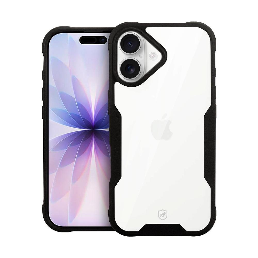 Capa case capinha para iPhone 17 - Dual Shock Sense Preta - Gshield - 1