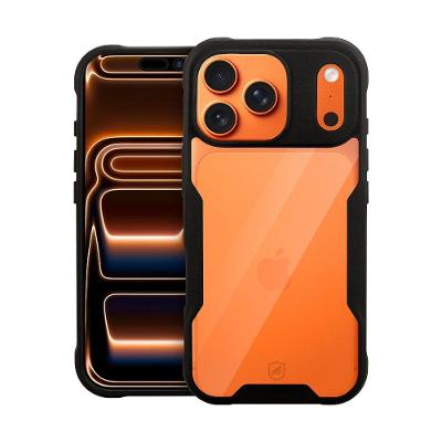 Capa case capinha para iPhone 17 Pro Max - Dual Shock Sense Preta - Gshield
