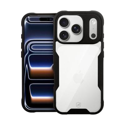 Capa case capinha para iPhone 17 Pro - Dual Shock Sense Preta - Gshield
