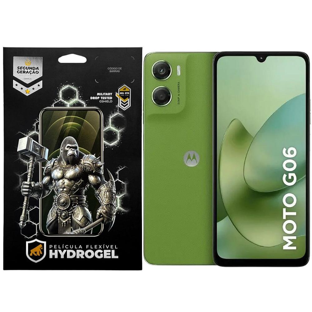 Kit Película Frontal + Traseira para Motorola Moto G06 - Proteção Completa - Gshield - 1