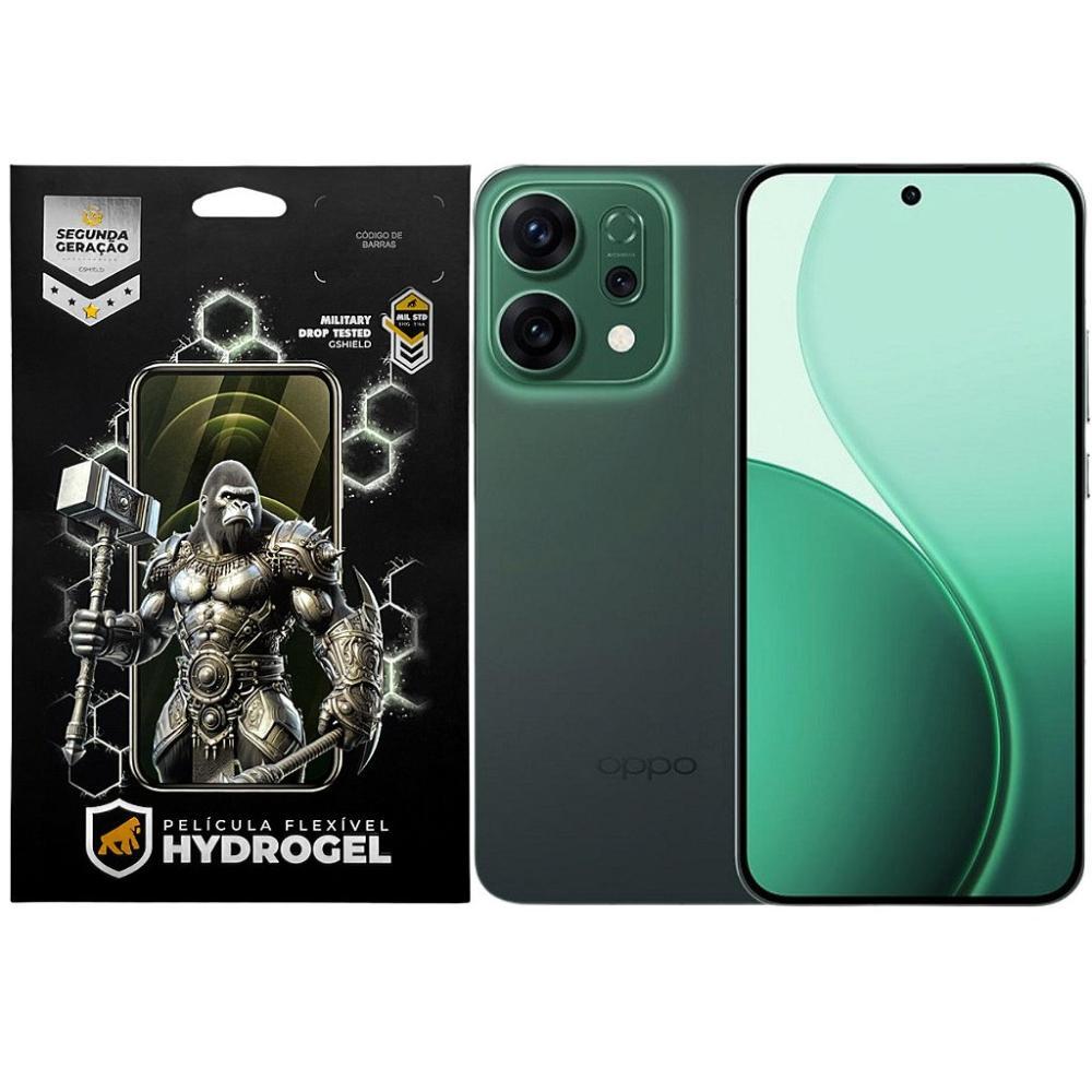 Kit Película Frontal + Traseira para OPPO Reno14 5G - Proteção Completa - Gshield - 1