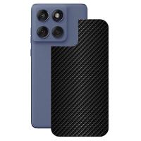 Película para Motorola Moto Edge 60 Fusion - Traseira de Fibra de Carbono Preta - Gshield - 1