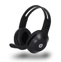 Headset Headphone com Fio P2 3.5mm com Microfone Integrado 40mm Controle de Volume - 2m - Preto - HP - 1