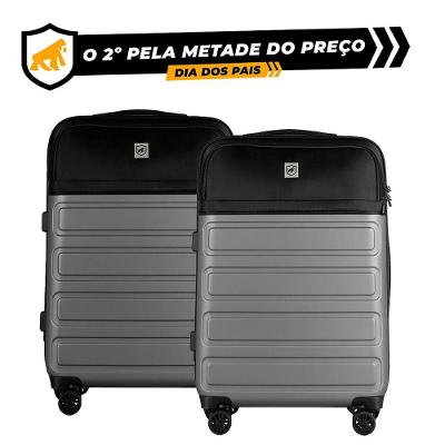 DIA DOS PAIS - Mala de Viagem Armor com Rodas 360° - 24 polegadas - Média - Para Despachar - Gshield - O 2º PELA METADE DO PREÇO