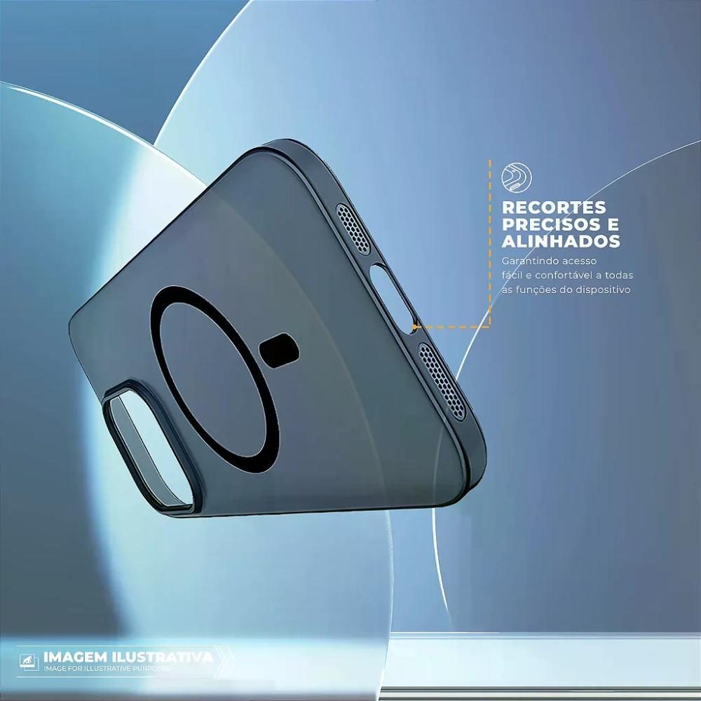 Capa case capinha para iPhone 16 - Crystal Slim Magsafe - NÃO AMARELA - Desert - Gshield - 5