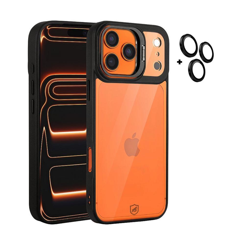 Capa case capinha para iPhone 17 Pro Max - Gravity Preta - Gshield - 1