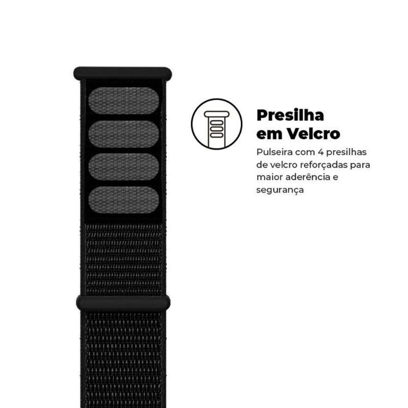 Case para Apple Watch 40MM + Pulseira para Apple Watch Ballistic - Gshield - 7