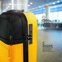 Kit Mala de Bordo para Viagem + Mochila Executiva Dual Shock - Gshield - 3