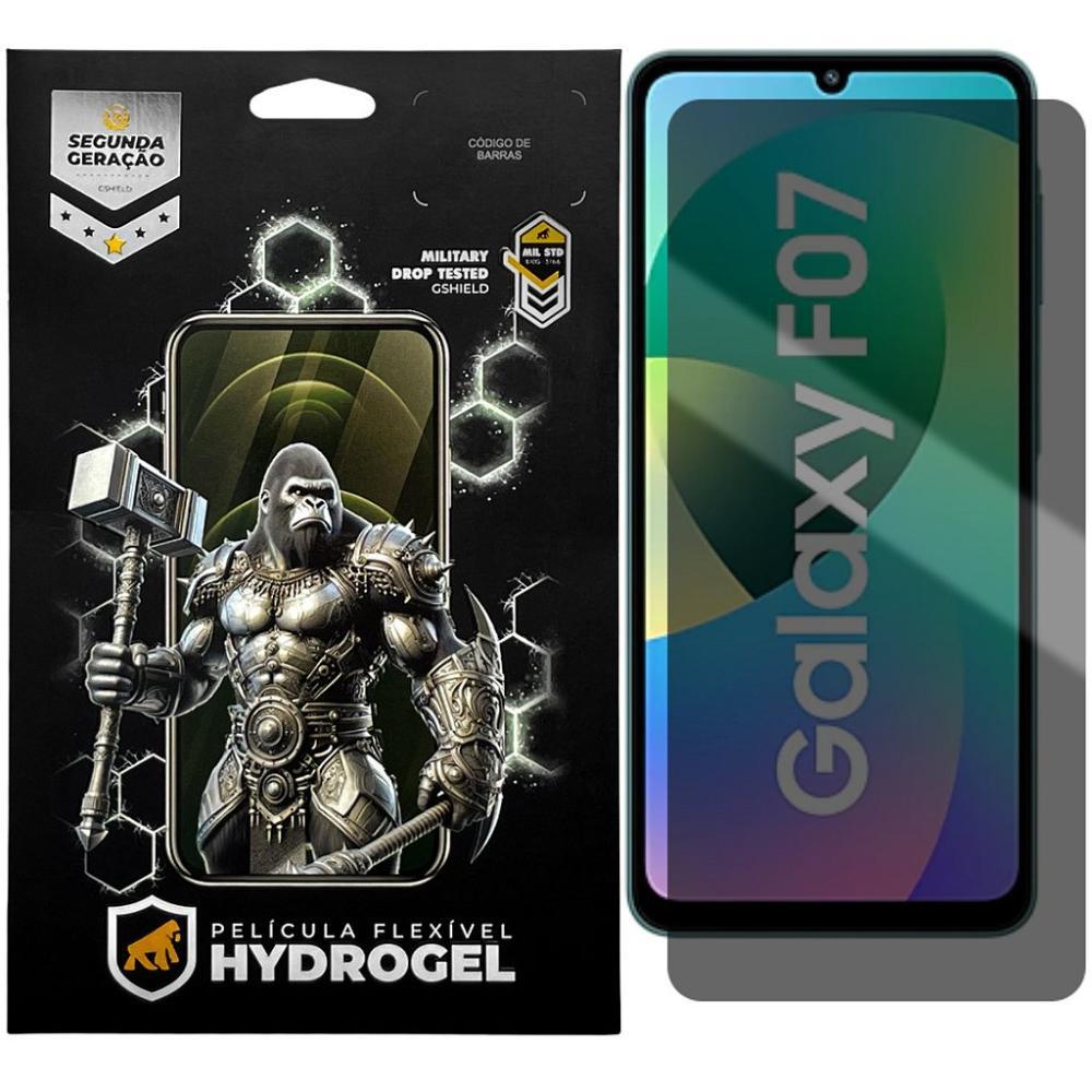 Película para Samsung Galaxy F07 - Privacidade Hydrogel - Gshield - 1