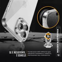 Kit Capa case capinha Crystal Slim para Samsung Galaxy S25 FE +  Ventosa - Branca - Gshield - 6