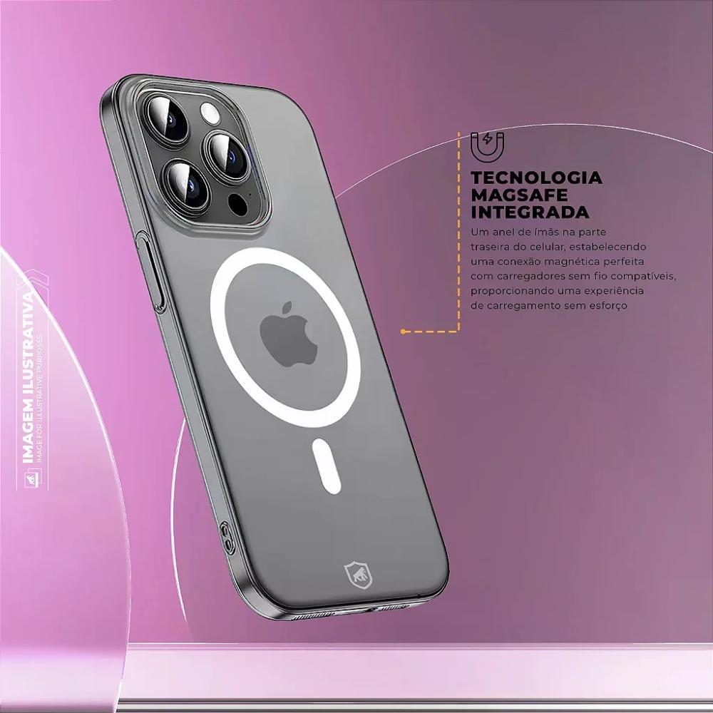 Capa para Samsung Galaxy S25 FE - Crystal Slim Magsafe - NÃO AMARELA - Transparente - Gshield - 3