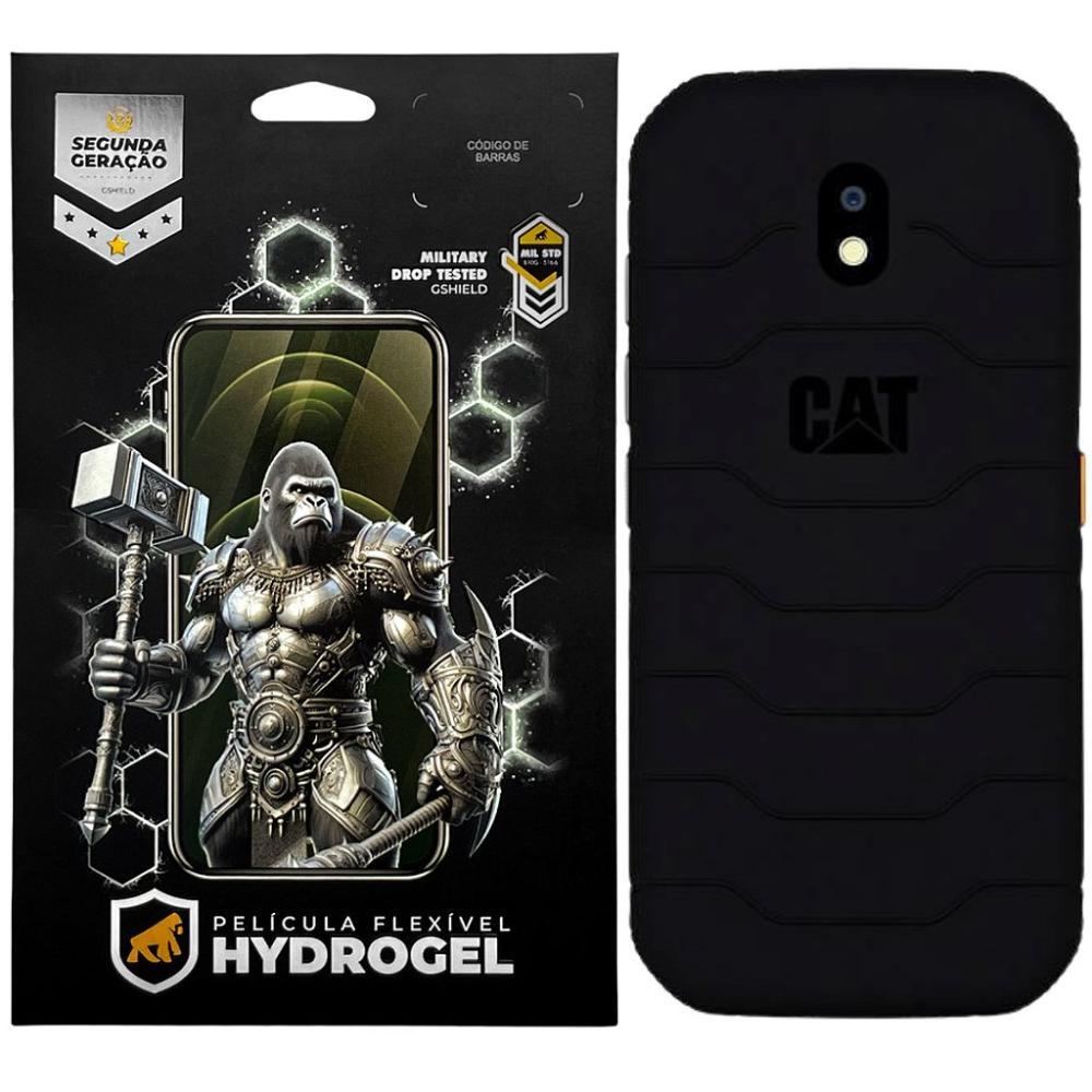 Película para Cat Caterpillar S42 H+ - Traseira Hydrogel HD - Gshield - 1