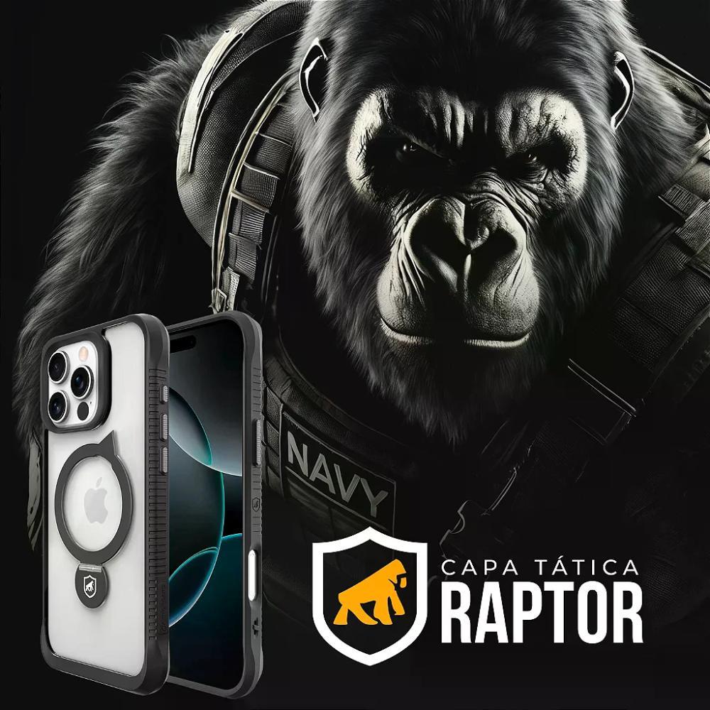 Capa case capinha Magsafe para iPhone 17 - Raptor - Gshield - 7