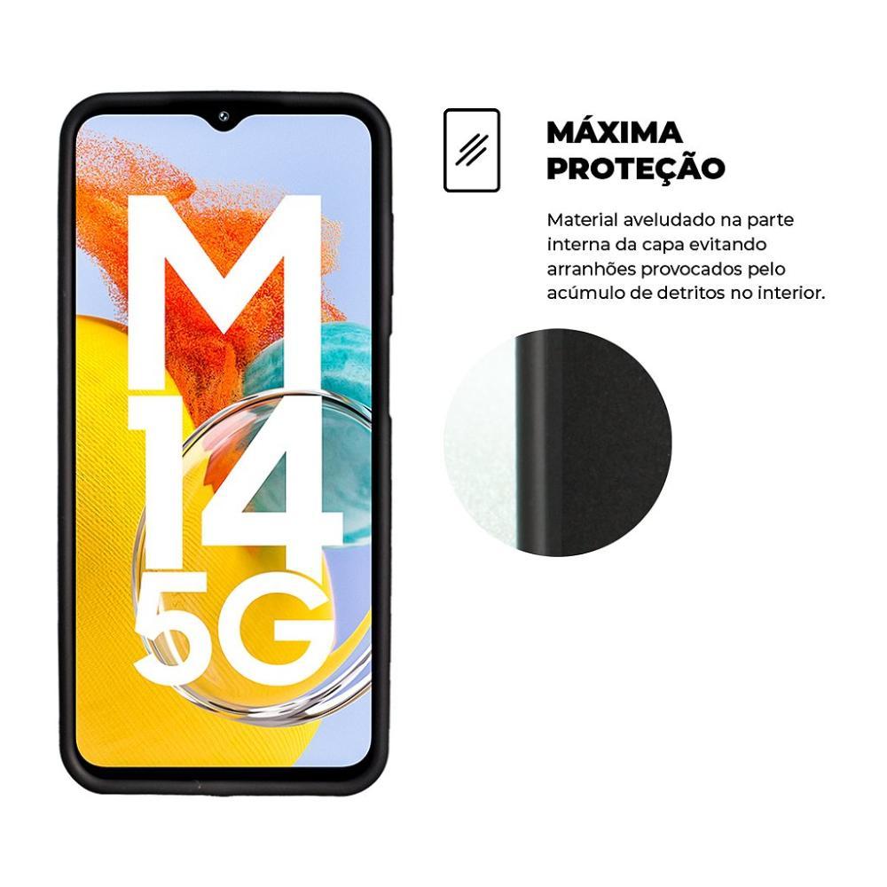 Capa case para Samsung Galaxy M14 - Silicon Veloz - Gshield - 2