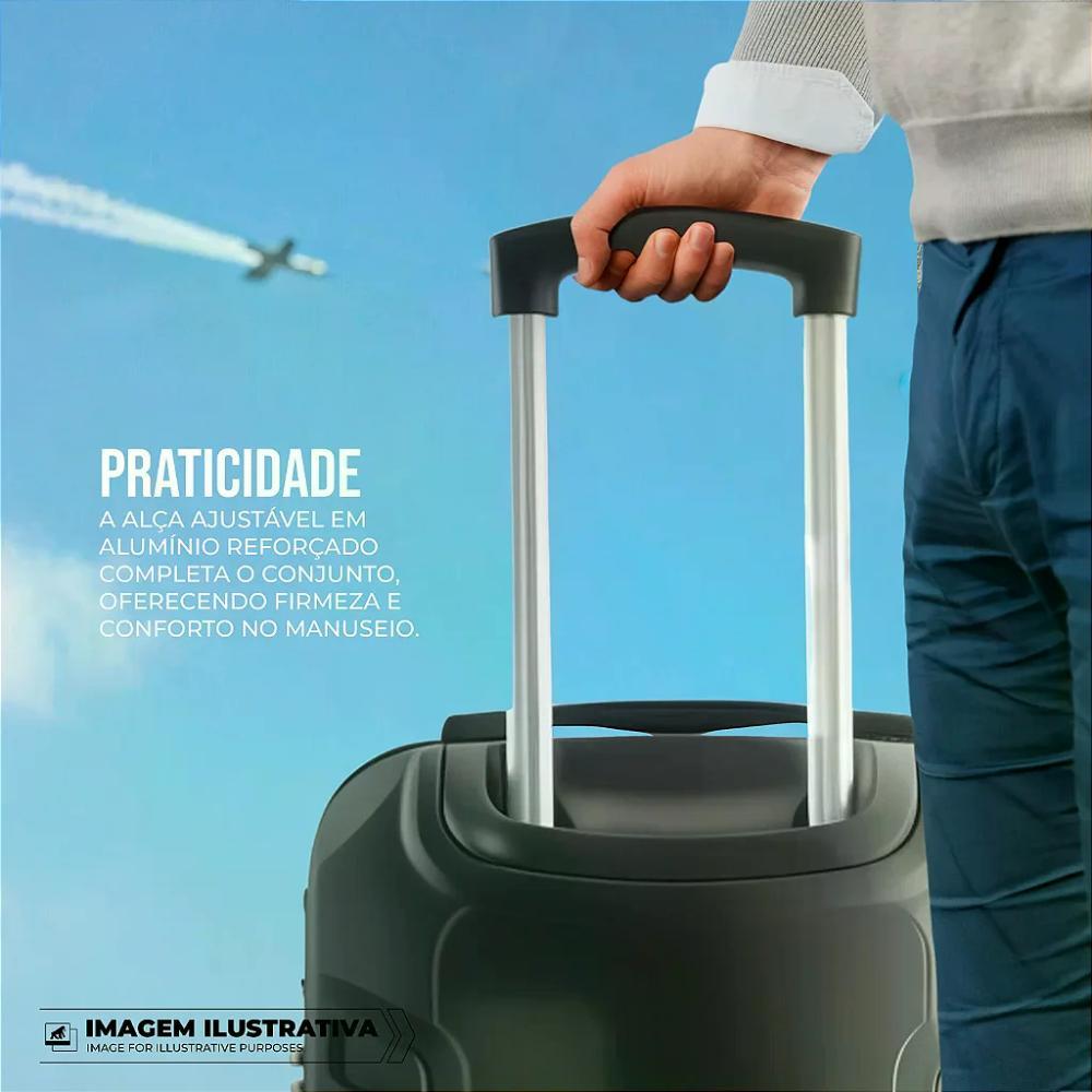 Kit de Viagem Survivor - Mala de Bordo 20" + Necessaire Multiuso – Gshield - 8