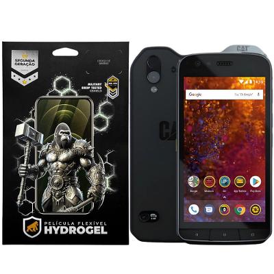 Kit Película Frontal + Traseira para Cat Caterpillar S61 - Proteção Completa - Gshield