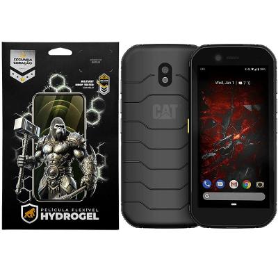 Kit Película Frontal + Traseira para Cat Caterpillar S42 H+ - Proteção Completa - Gshield