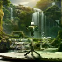 Tripé Bastão Survivor com Selfie Light