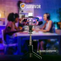 Tripé Bastão Survivor com Selfie Light - 7