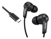 Fone de Ouvido Intra-Auricular Tipo C - Preto - Verde - 1