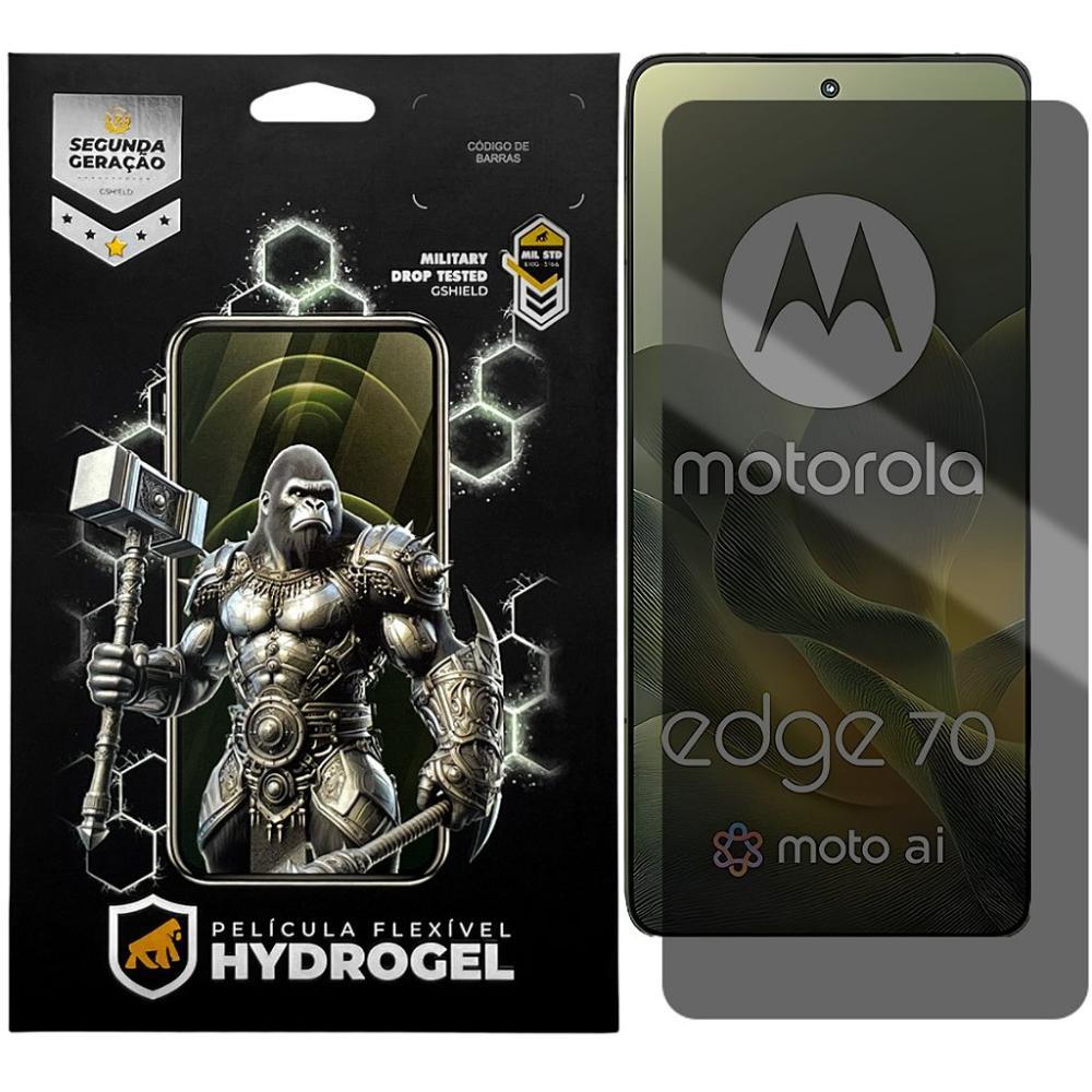 Película para Motorola Edge 70 - Privacidade Hydrogel - Gshield - 1