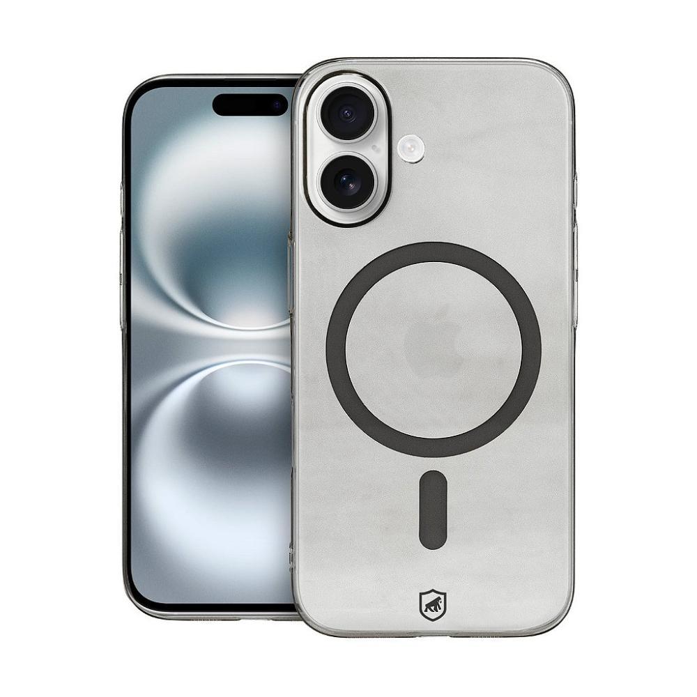 Capa case capinha para iPhone 16 - Crystal Slim Magsafe - NÃO AMARELA - Titanium - Gshield - 1